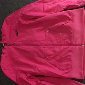 Fila Hot Pink Windbreaker
